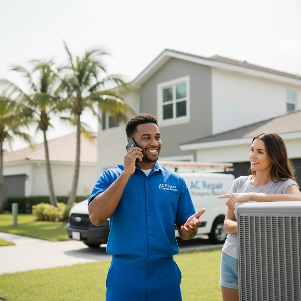 AC Repair Pompano Beach customer support in Santa Clarita